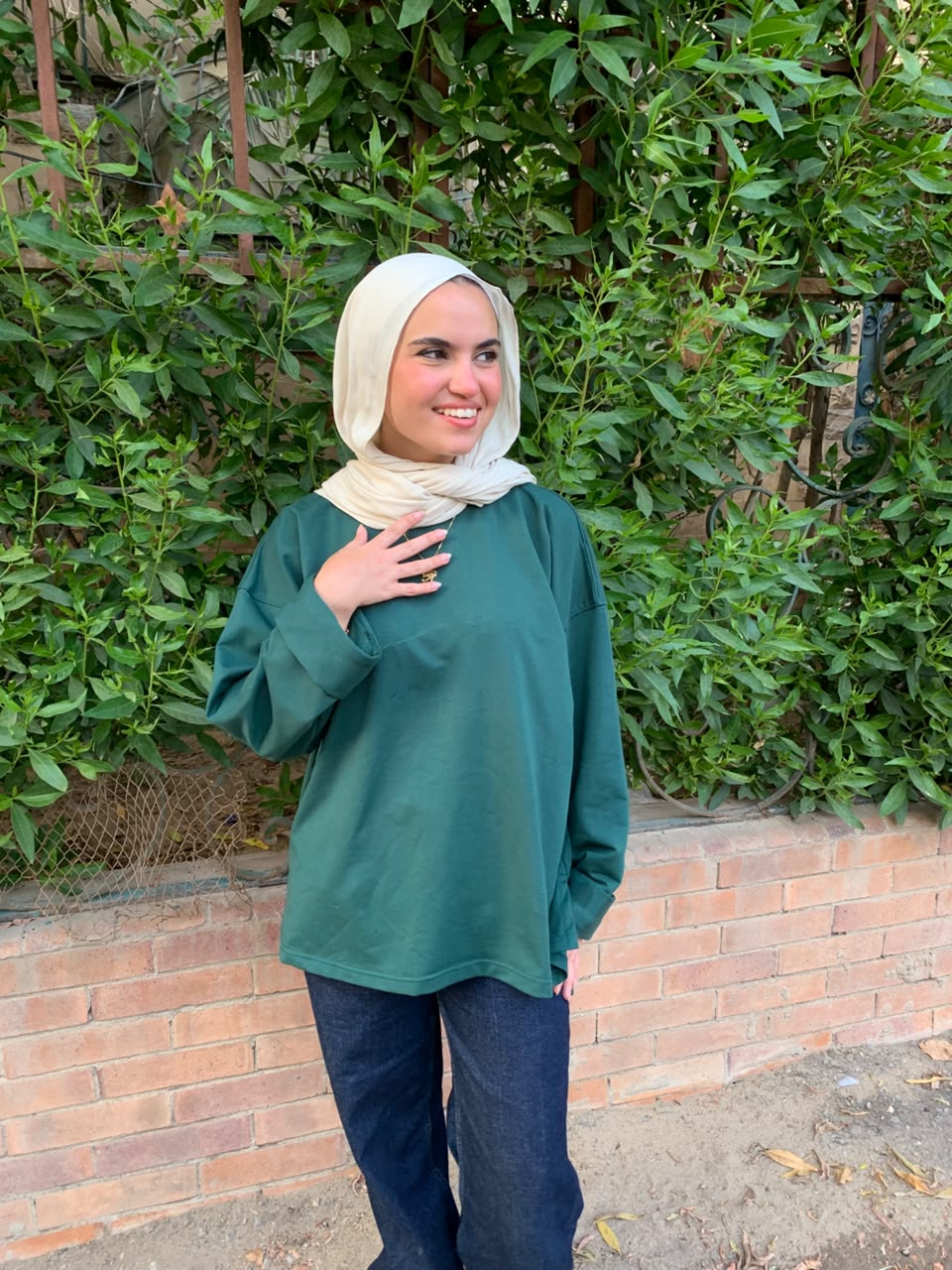 Women's Petrol Oversized T-Shirt