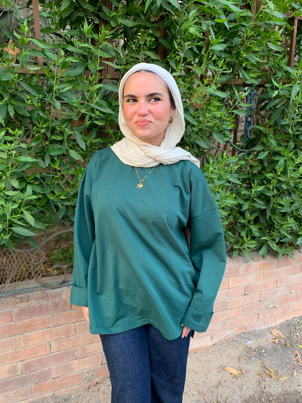 Women's Petrol Oversized T-Shirt