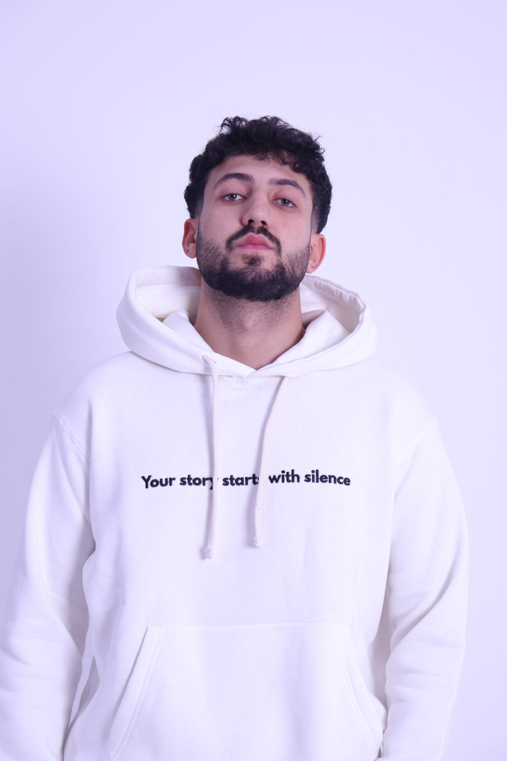 your story hoodie - off white