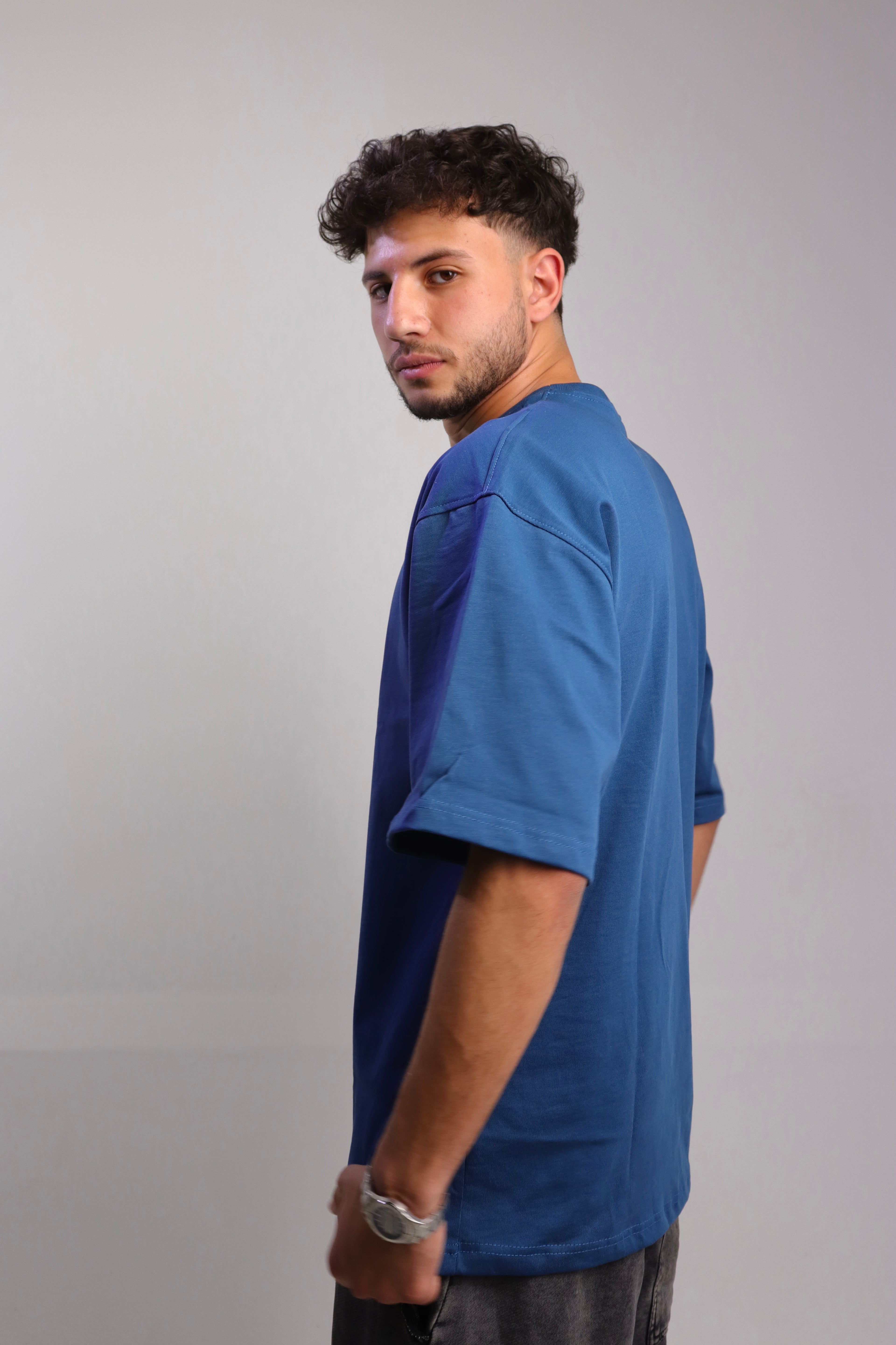 petrol oversized T-shirt